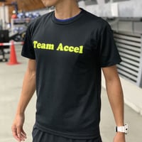 Team Accel Tシャツ(ブラック）