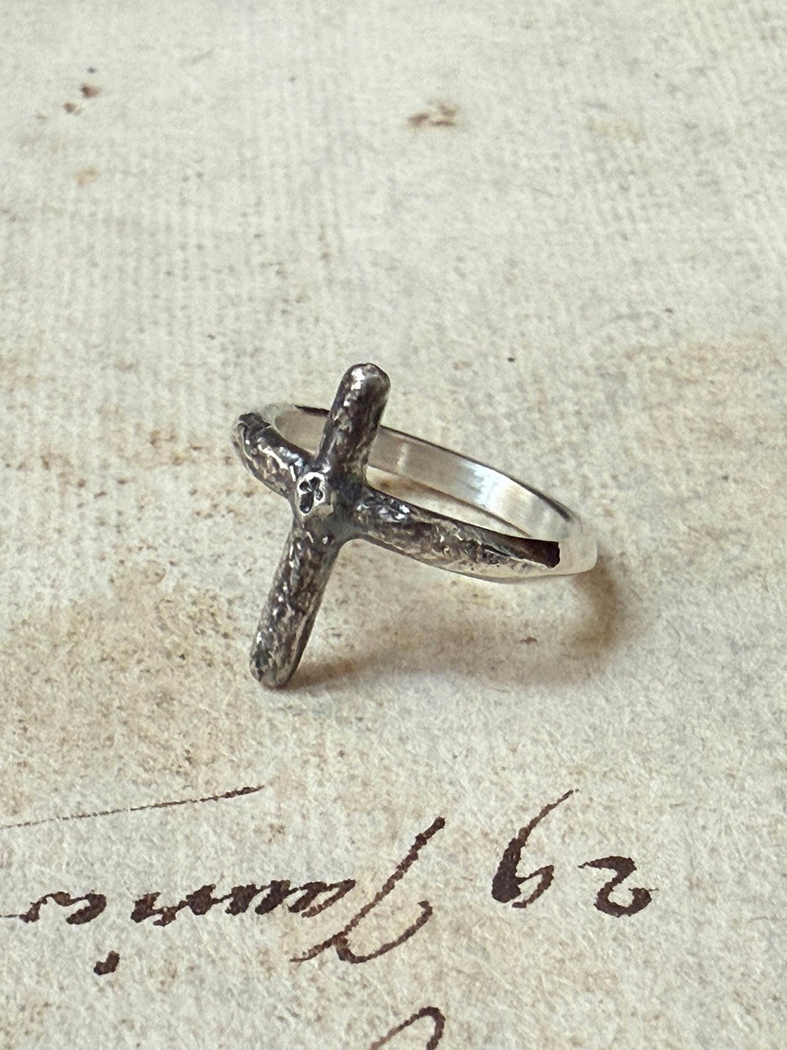 有村竜太朗the closet cross spinner ring the closet”cross spinner ring(silver 925) | th
