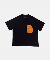 Go Out MA-1 T-Shirt（BLACK✕ORANGE）