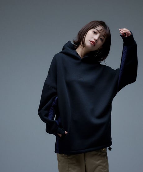 Unisex Sweat Hoodie（Black ✕ Navy）