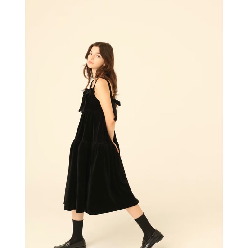 velours volume middle one-piece | BONNE