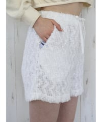 BONNElabel ruff half pants lace