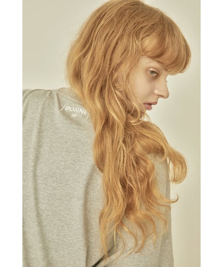 BONNE embroidery lace onepiece gray