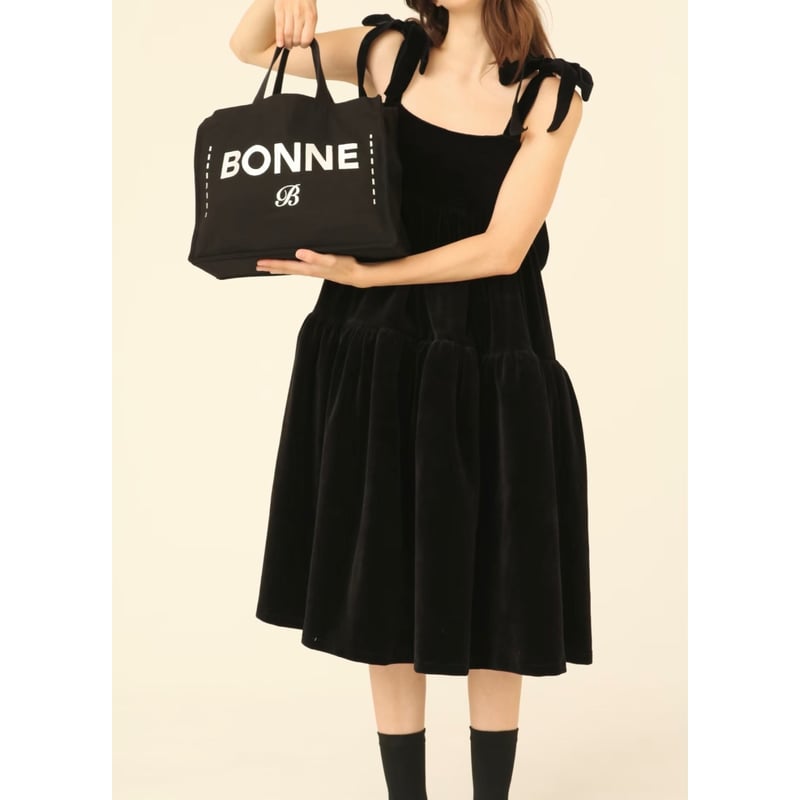 velours volume middle one-piece | BONNE