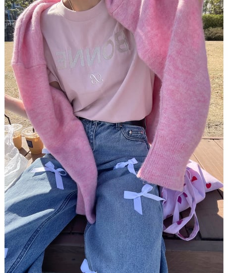 BONNE tee pink
