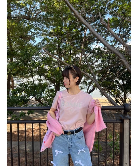 BONNE tee pink