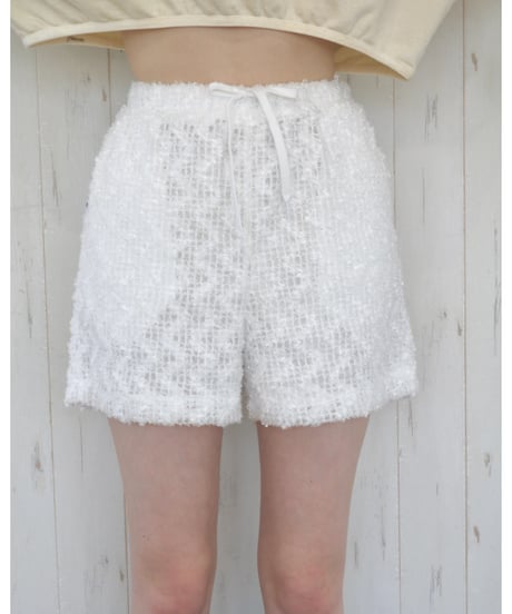 BONNElabel ruff half pants lace