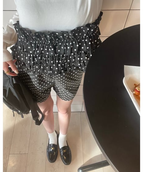 BONNElabel ruff half pants dot