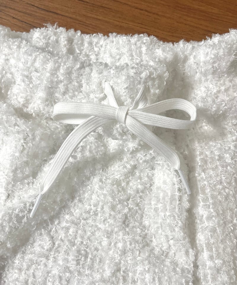 BONNElabel ruff half pants lace | BONNE