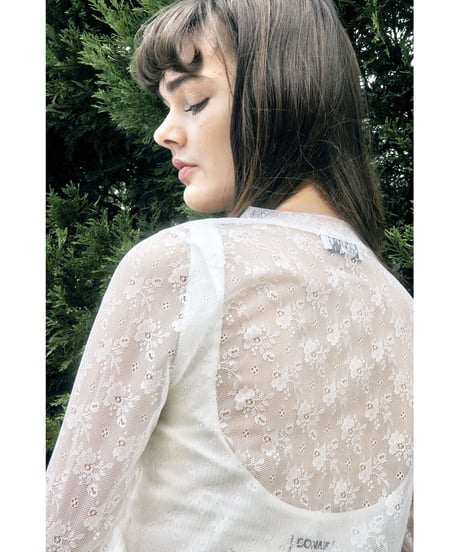 all lace aurora button cardigan