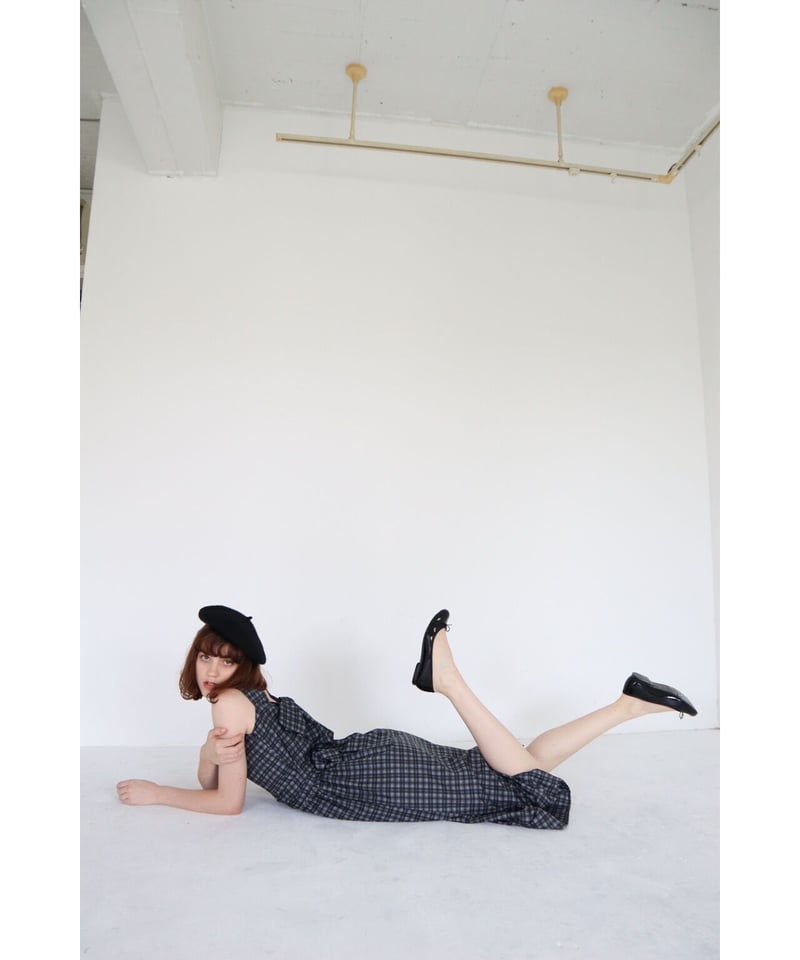 back double ribbon one-piece check | BONNE back double ribbon one-piece check | BONNE
