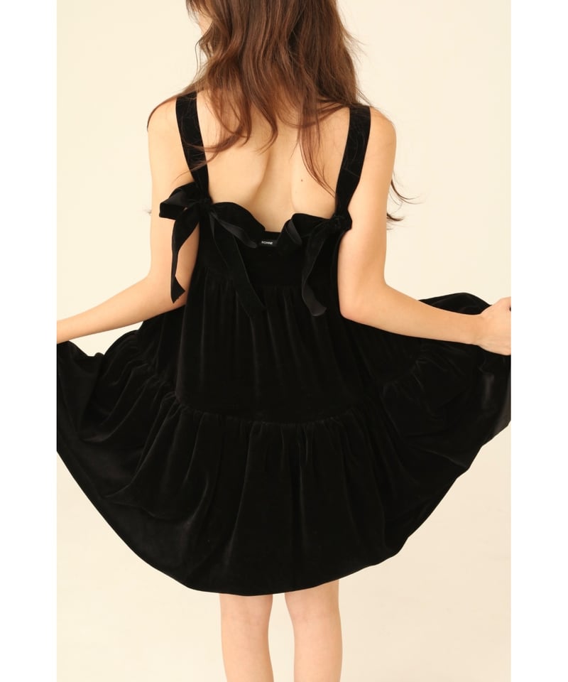 velours volume middle one-piece | BONNE