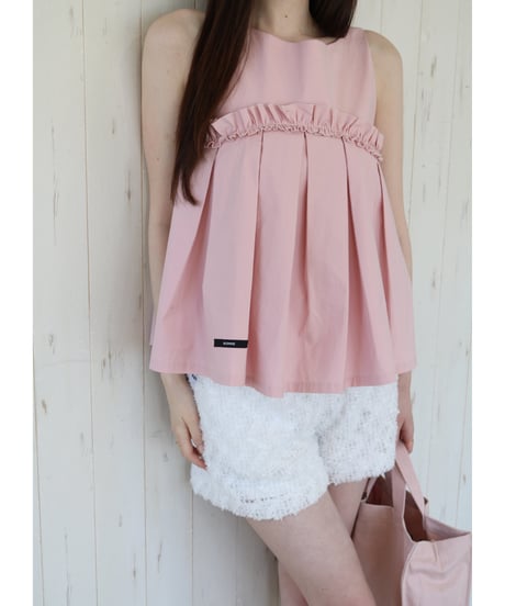 BONNElabel ruff half pants lace