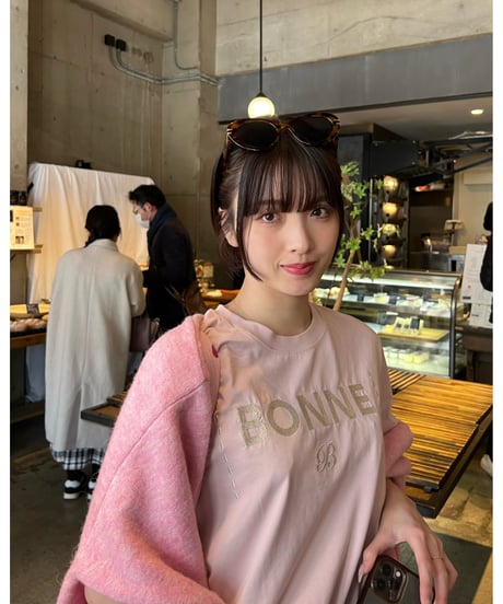 BONNE tee pink