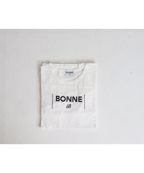 "BONNE B"finger hole long tee White