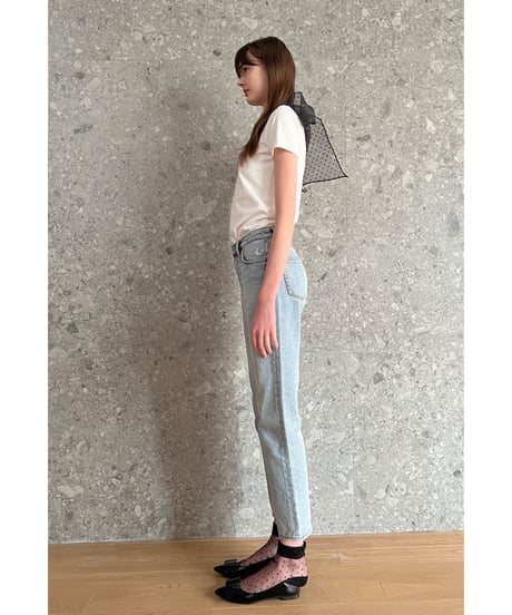 back ribbon "BONNE" logo tee