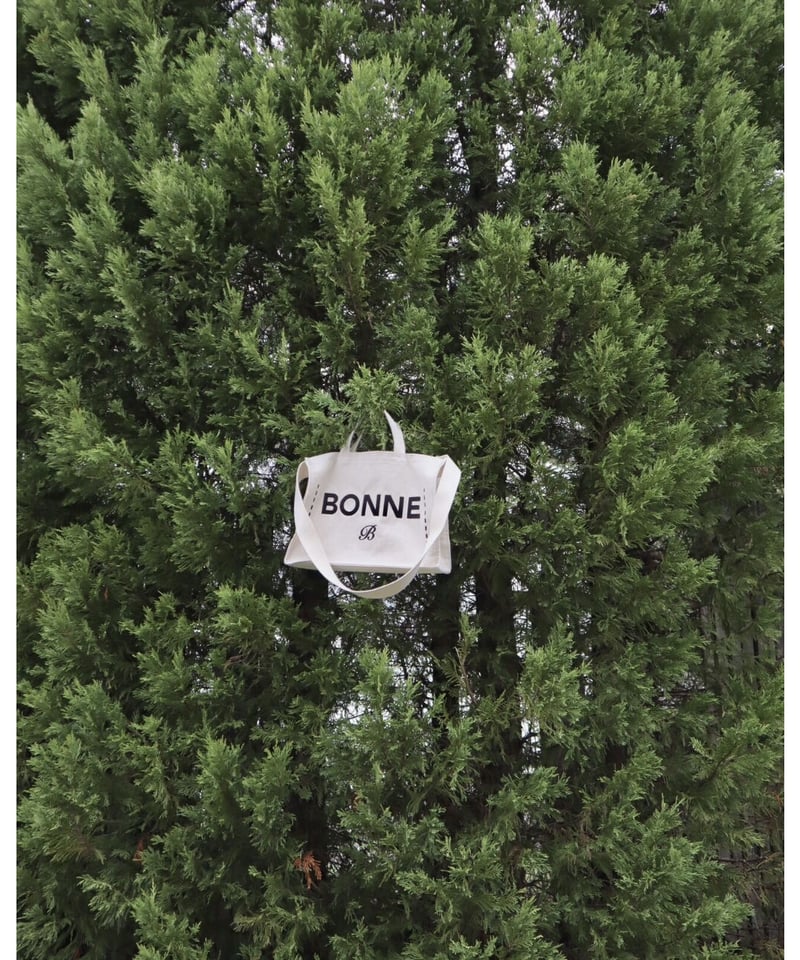 新品　未使用　BONNE tote bag ivory BONNE
