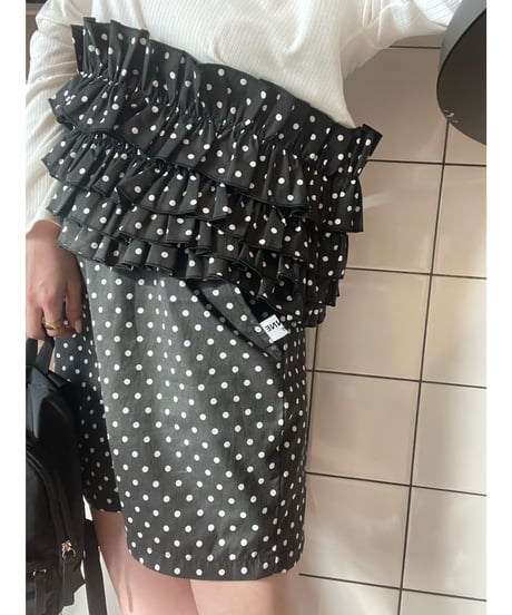 BONNElabel ruff half pants dot