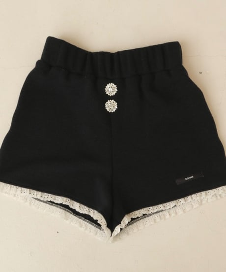 bijou button knit setup navy