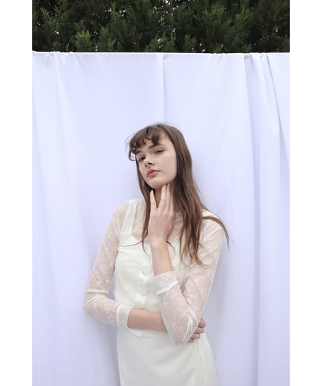 all lace aurora button cardigan