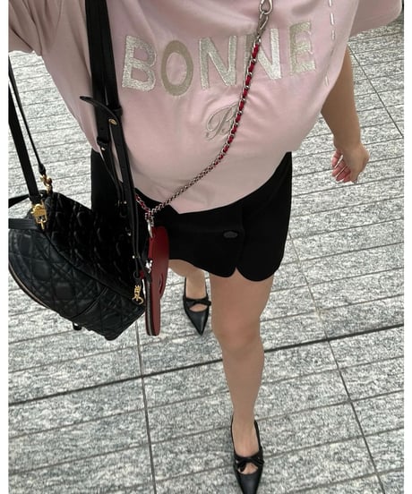 BONNE tee pink