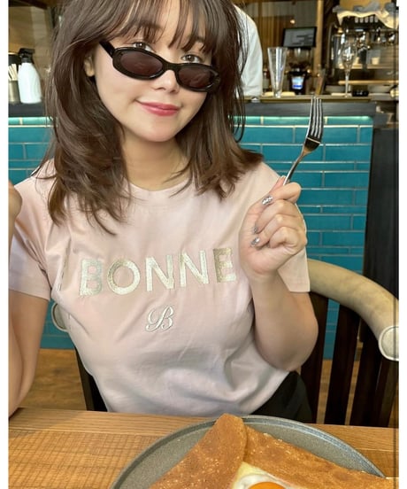 BONNE tee pink