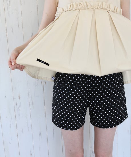 BONNElabel ruff half pants dot