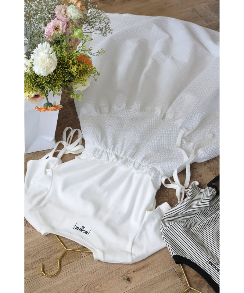 新品　JNhearts ジャガード　リボン　ワンピース　白　ホワイト ジャカードワンピース - ホワイト - レディース | H&M JP