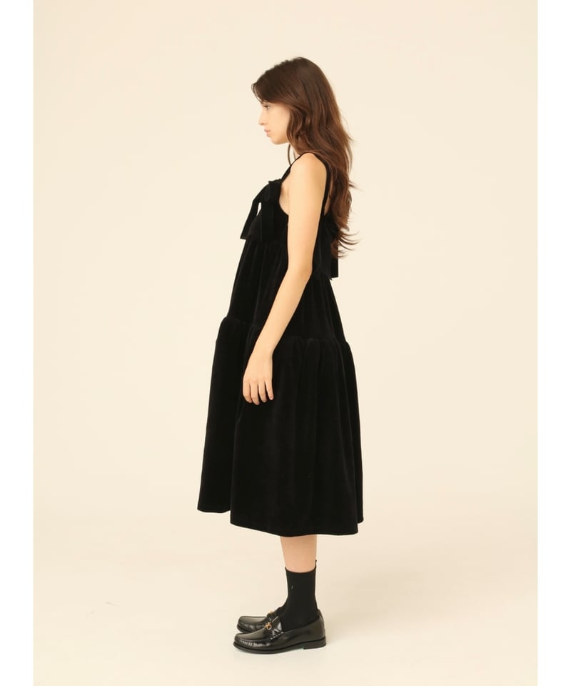 velours volume middle one-piece | BONNE