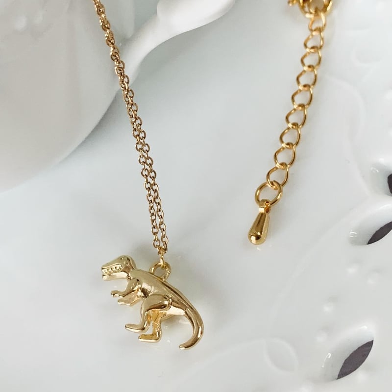 恐竜ネックレス （ステンレスチェーン） | dino-world