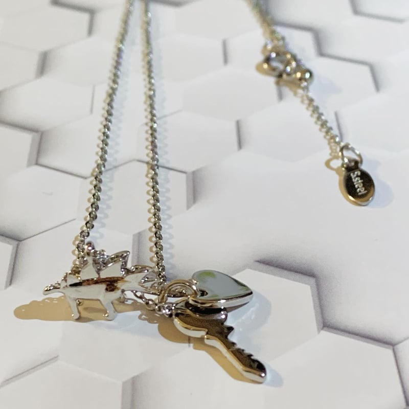 【エデン☆】 新品未使用coach恐竜と花のチャームネックレス 楽天市場】ネックレス・恐竜モチーフ・ダイヤモンド・レディース