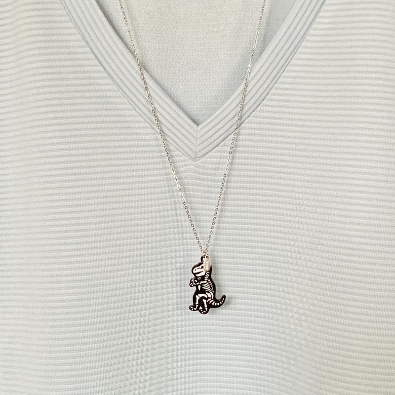 恐竜化石モチーフネックレス （恐竜ネックレス） | dino-world