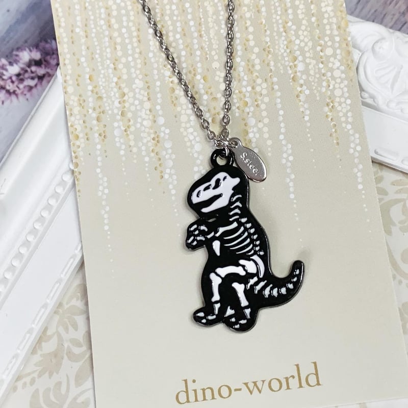 恐竜化石モチーフネックレス （恐竜ネックレス） | dino-world