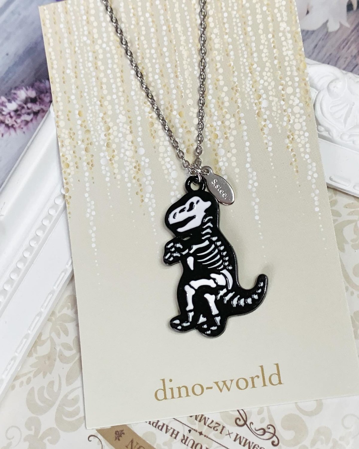 恐竜化石モチーフネックレス （恐竜ネックレス） | dino-world