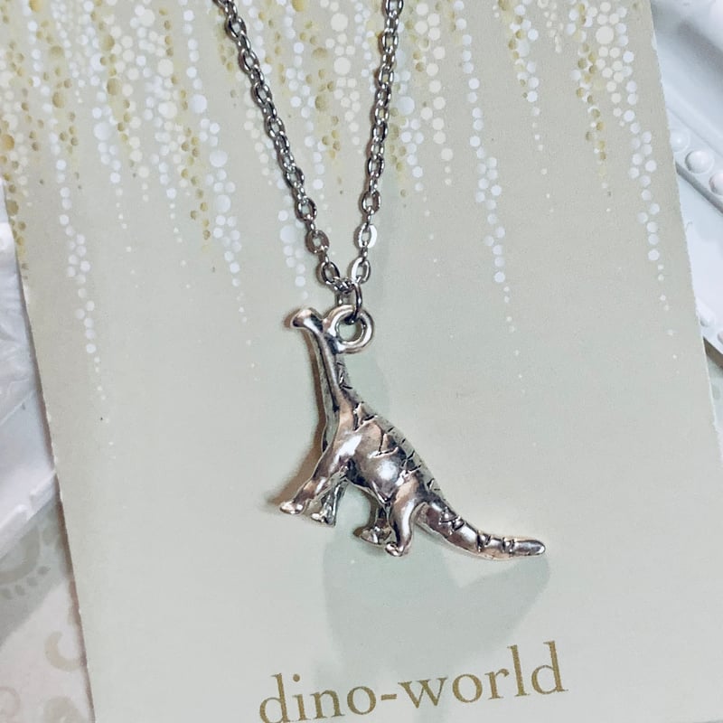 恐竜モチーフ ネックレス　dinoworks dino-world