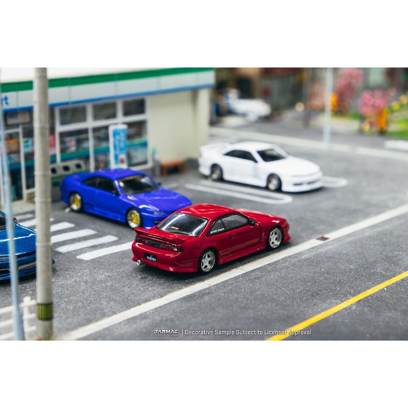 Tarmac Works 1/64 日産 シルビア S14 Vertex仕様 レッド | トレ