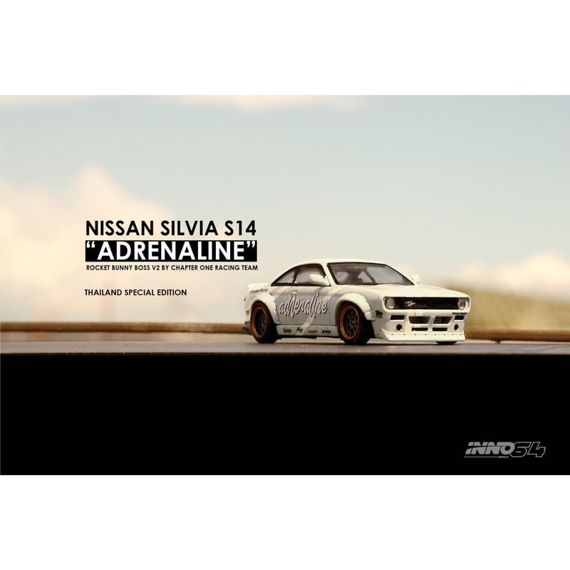 Inno64 1/64 NISSAN SILVIA S14 ROCKET BUNNY BOSS
