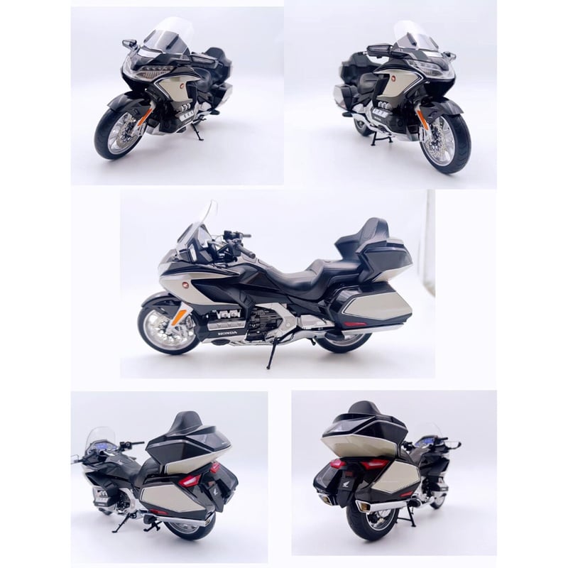 LCD 1/12 ホンダ GL1800 ゴールドウィング シルバー/グレー LCD 1/12 ホンダ GL1800 ゴールドウィング シルバー/グレー