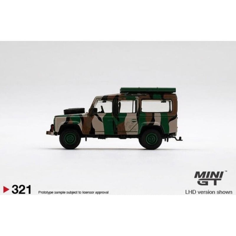 MINI GT LandRover Defender110ライトブルーLH&RH MINI GT LandRover