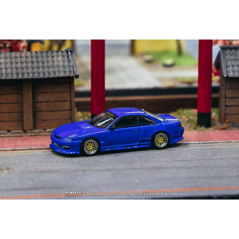 MORTAL 1/64 日産 シルビア S14 GT-SPEC V2 ブラック MORTAL 1
