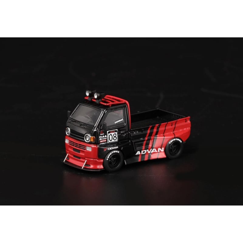 1/64 SUZUKI キャリー アドバン ピックアップ トラック フーニガン YM model 1/64 スズキ キャリィ フーニガン D12 Advan仕様 | トレジャ