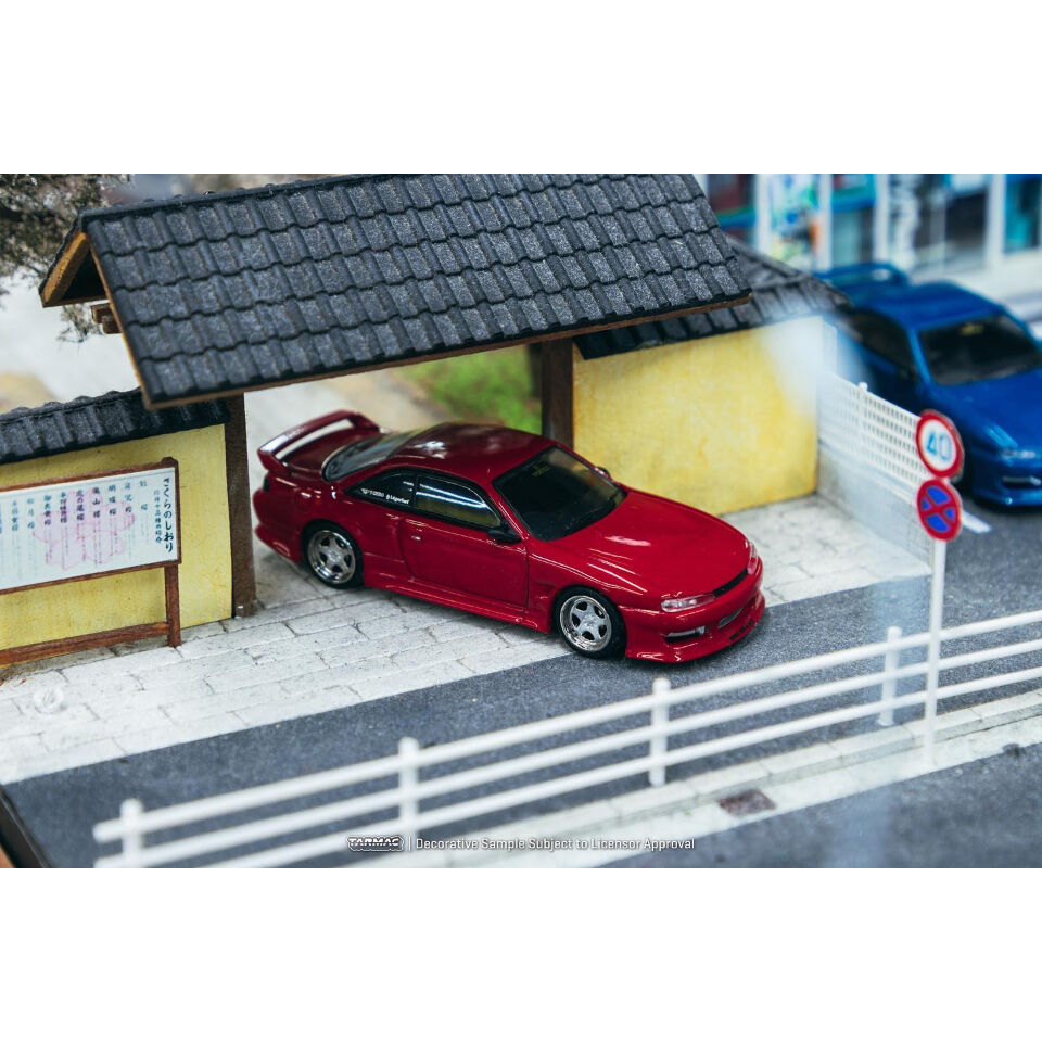 Tarmac Works 1/64 日産 シルビア S14 Vertex仕様 レッド | トレ
