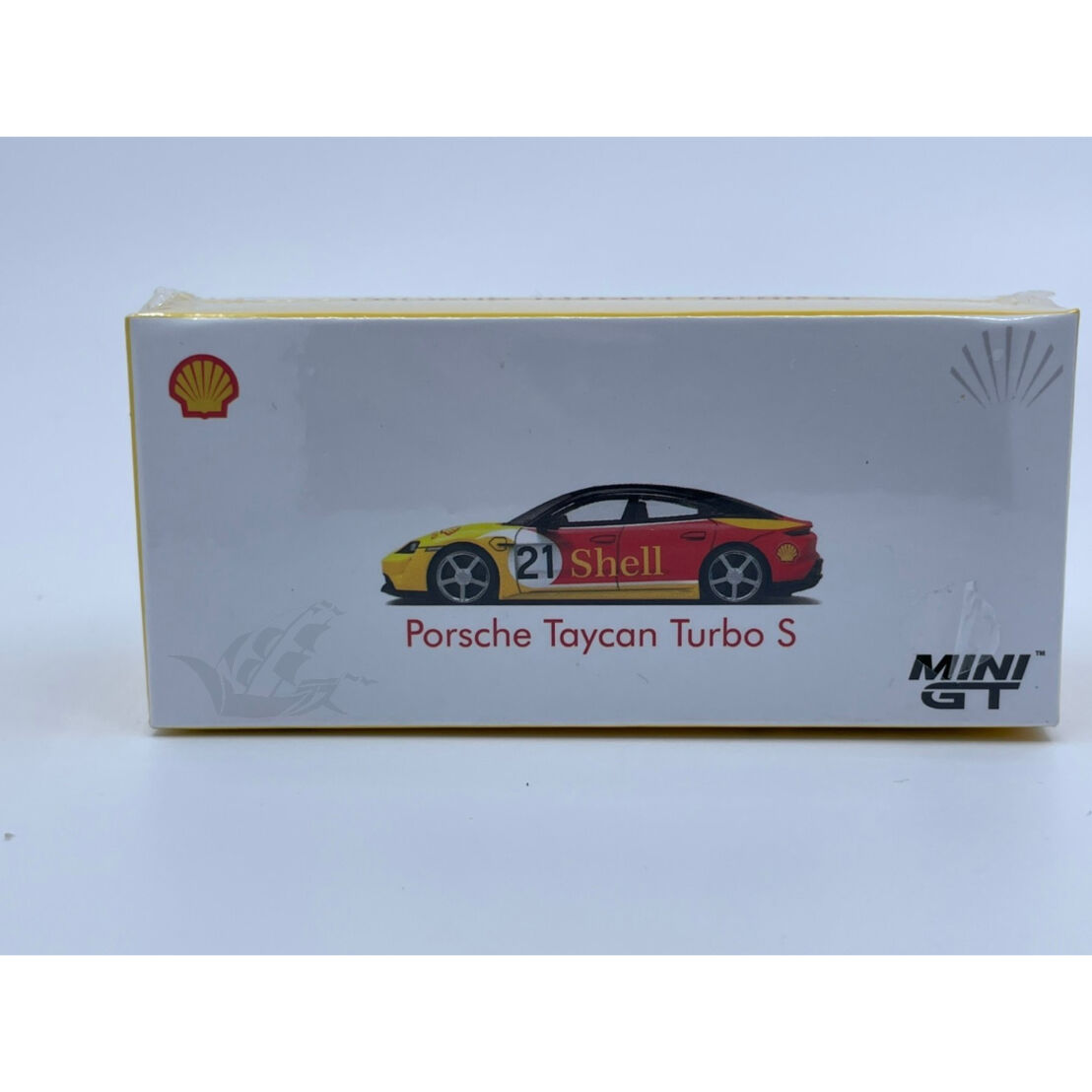 MINI GT 1/64 ポルシェ タイカン ターボS ホワイト 新品未開封 モデルインプレッション】Mini GT 1/64 Porsche Taycan Turbo S