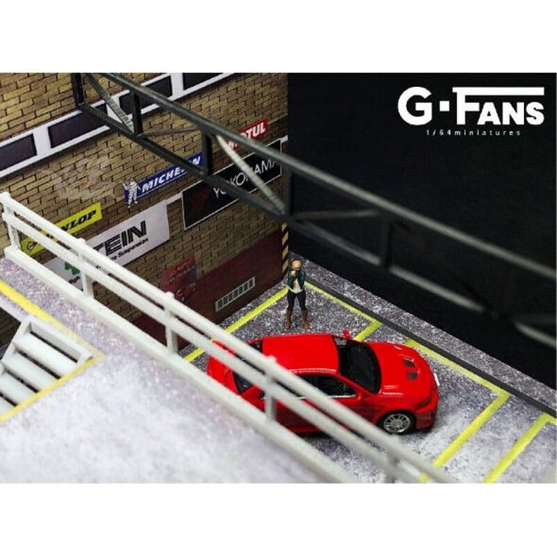 G・FANS 1/64 ジオラマシリーズ JDM整備店 | トレジャー・キラーズ