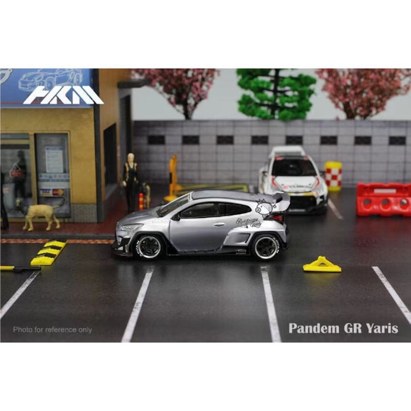 HKM 1/64 トヨタ GR ヤリス パンデム ロケットバニー仕様 