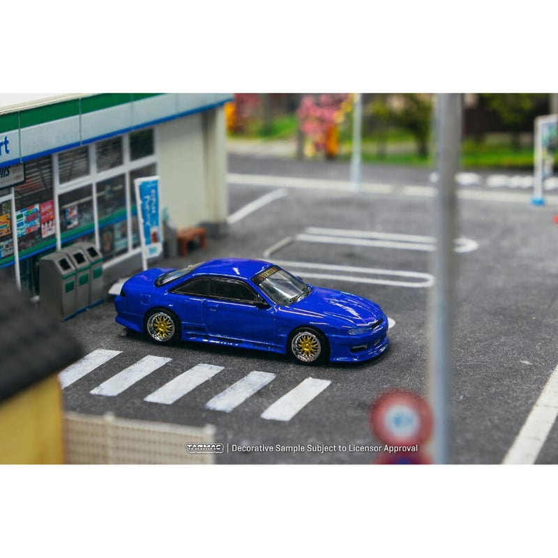 Tarmac Works 1/64 日産 シルビア S14 Vertex仕様 ブルー | トレ