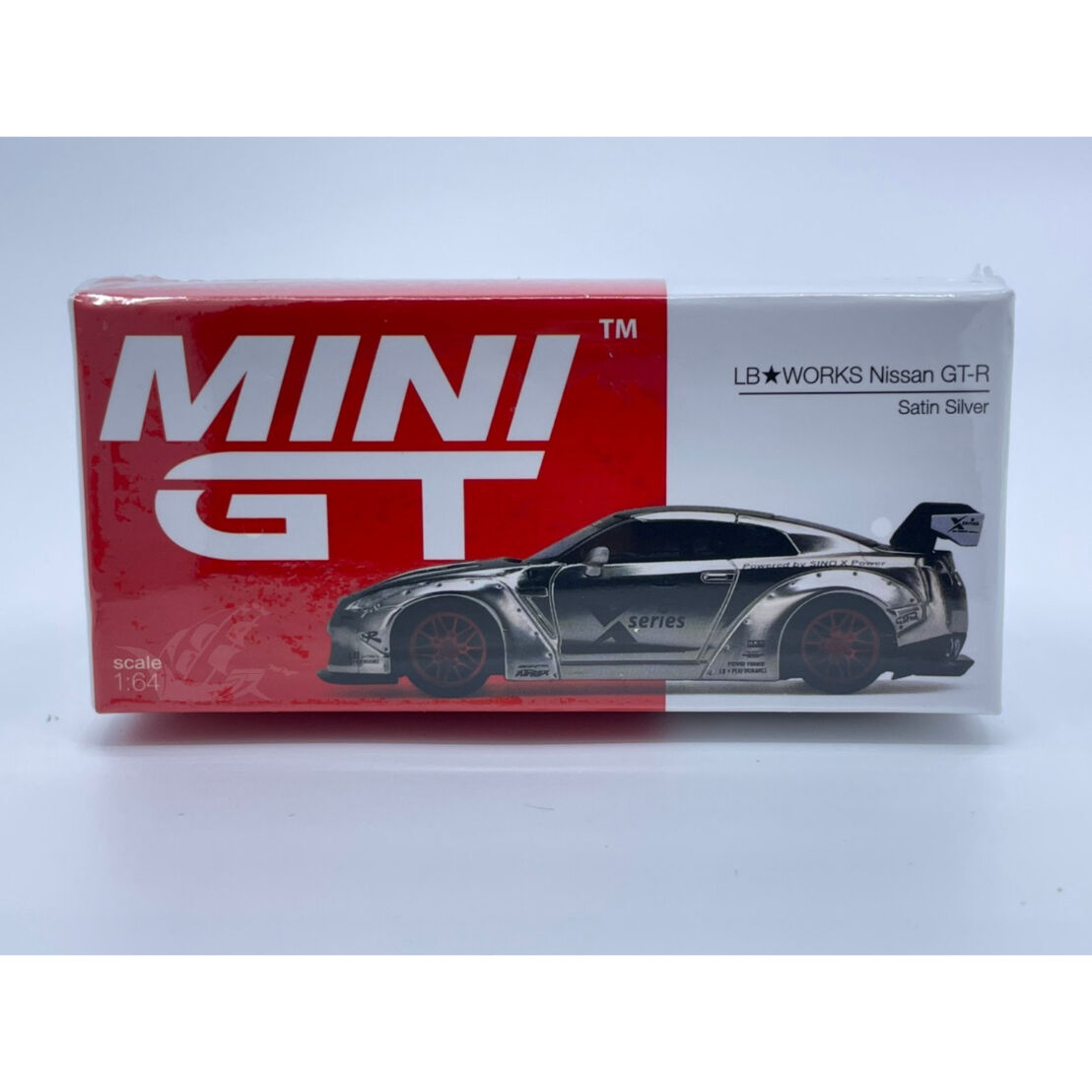 新しい MINIGT トイザらス GT-R nissan LB☆works 限定 ミニカー