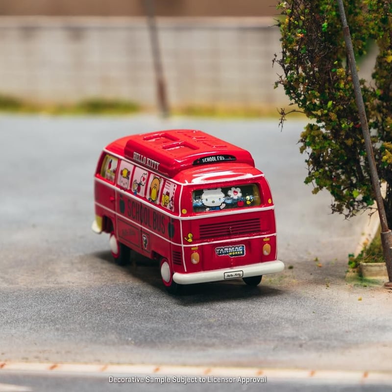 Tarmac Works 1/64 フォルクスワーゲン TypeⅡ スクールバス ハロー
