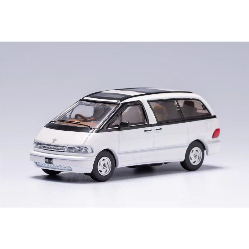 GCD 1/64 トヨタ プレヴィア エスティマ 初代XR10 ホワイト