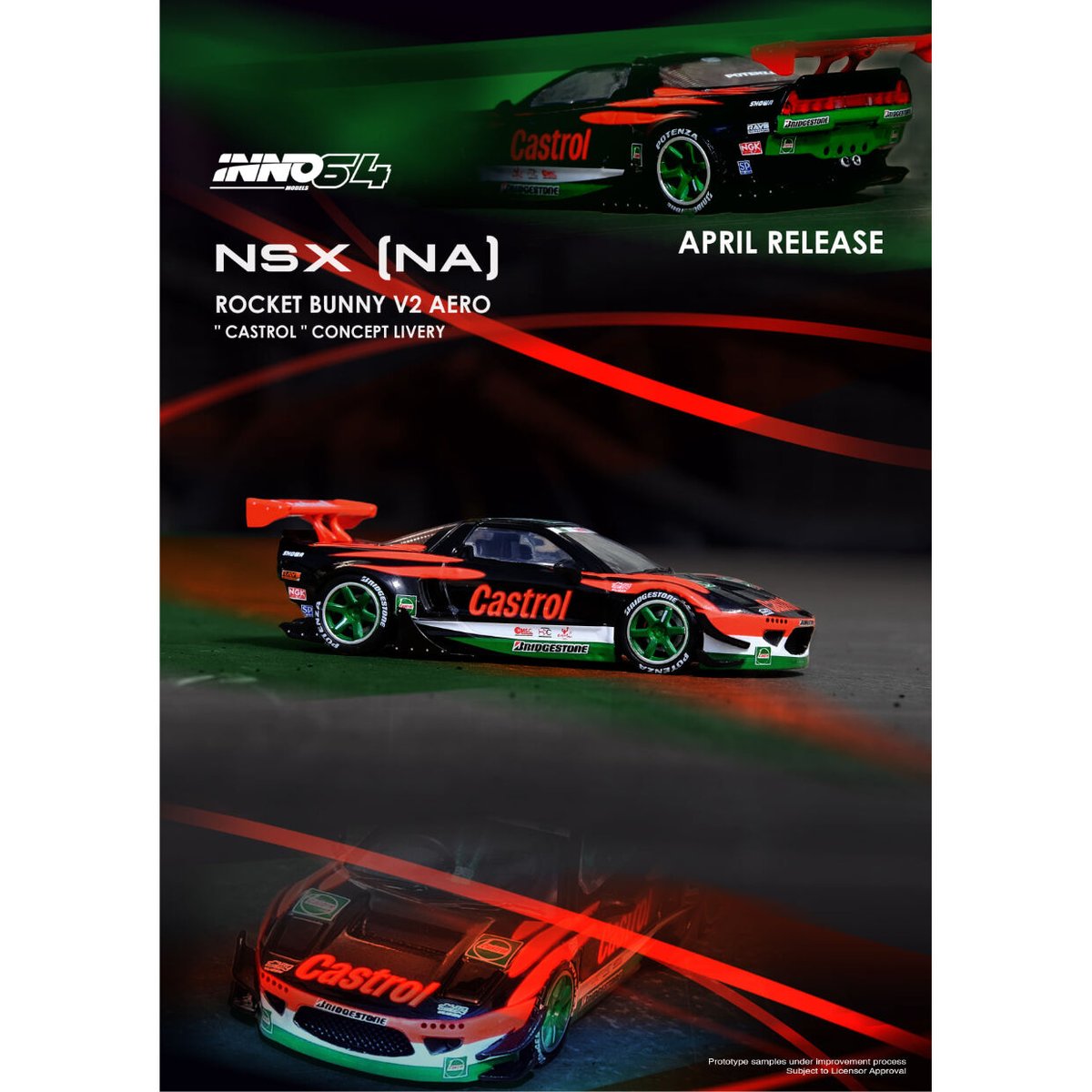 Inno64 1/64 ROCKET BUNNY V2 AERO NSX (NA) 